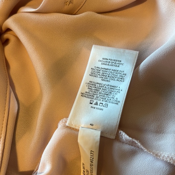 EUC Express Smocked Cuff Shirt Sheer Button Down - Picture 8 of 8